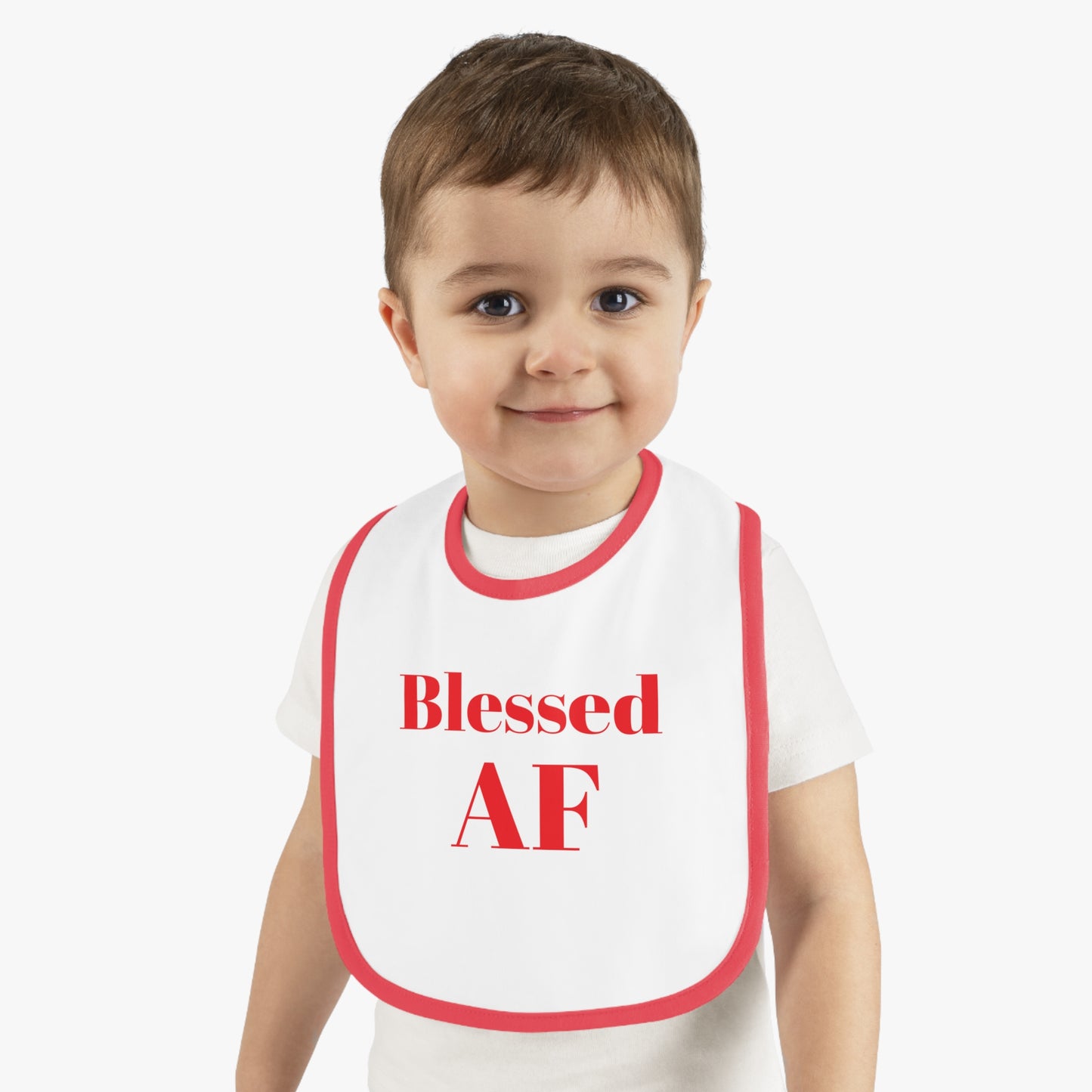 Blessed AF Baby Bib