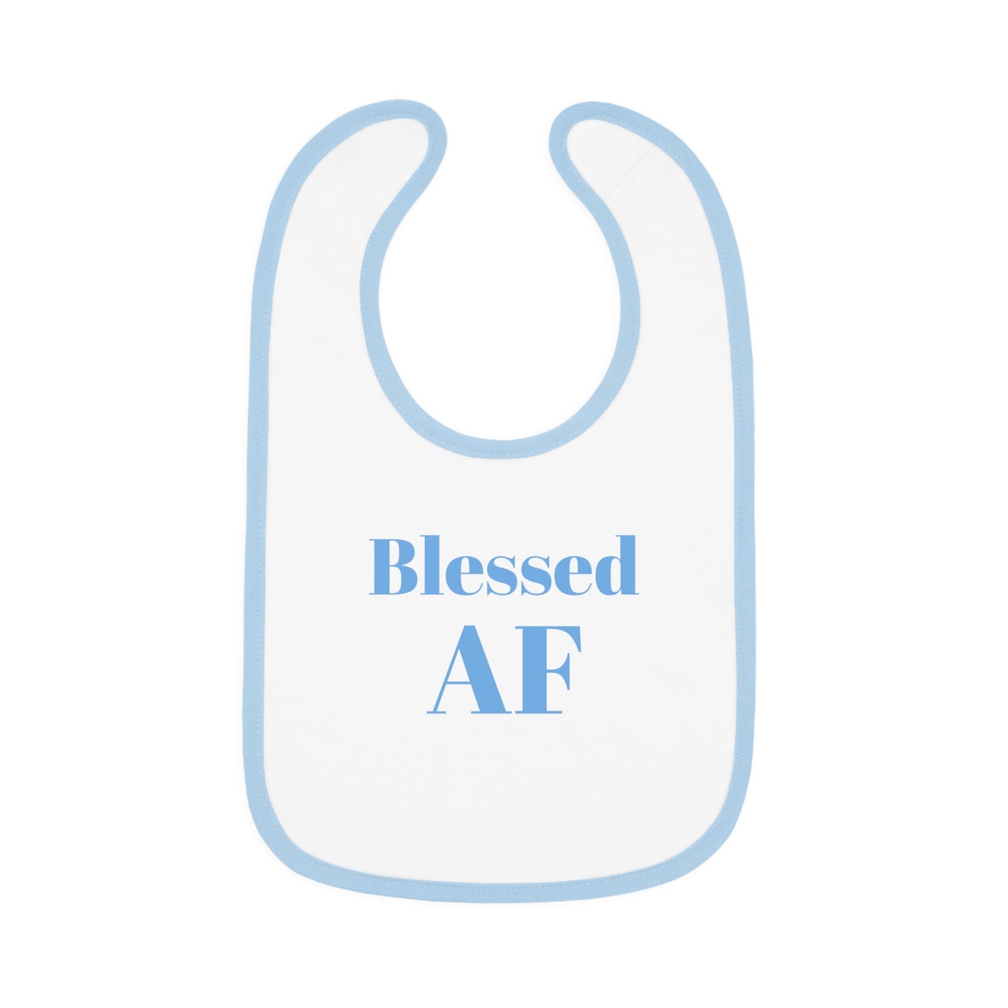 Blessed AF Baby Bib