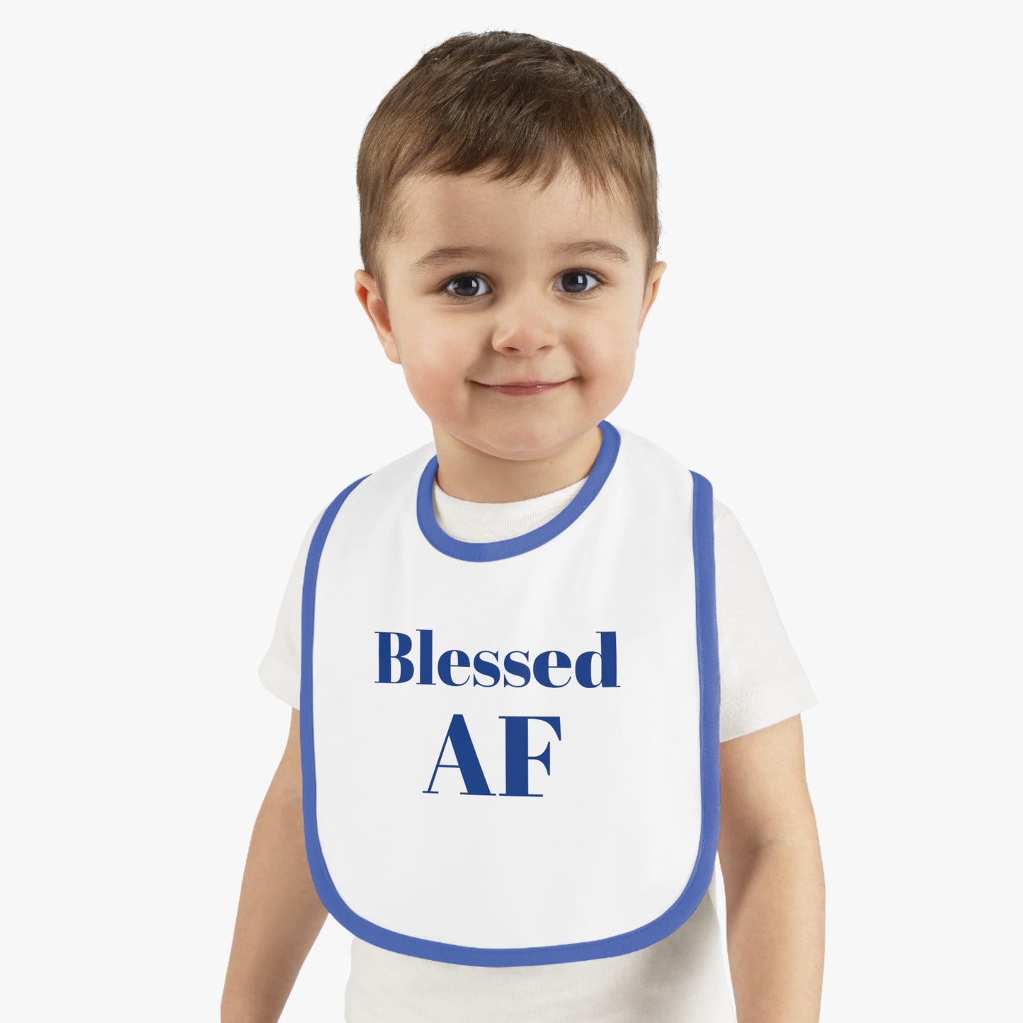 Blessed AF Baby Bib