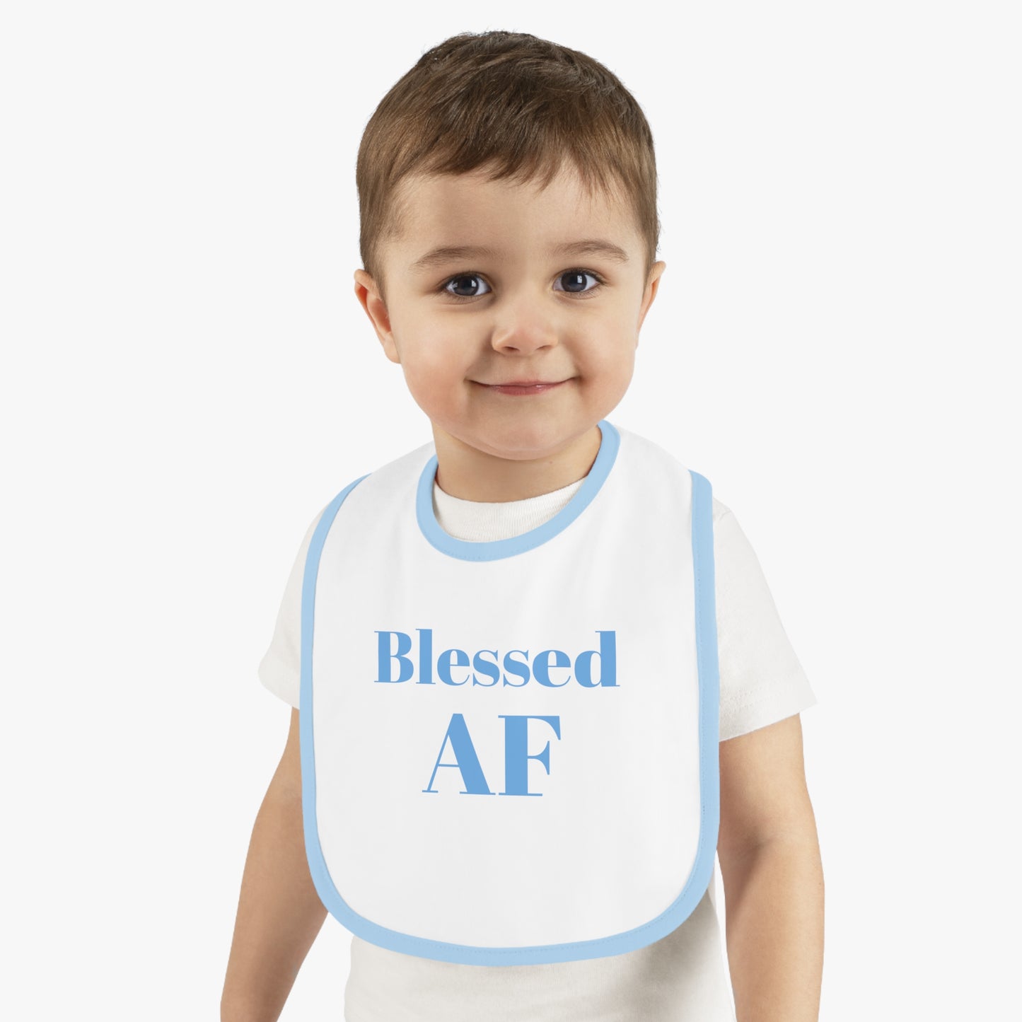 Blessed AF Baby Bib