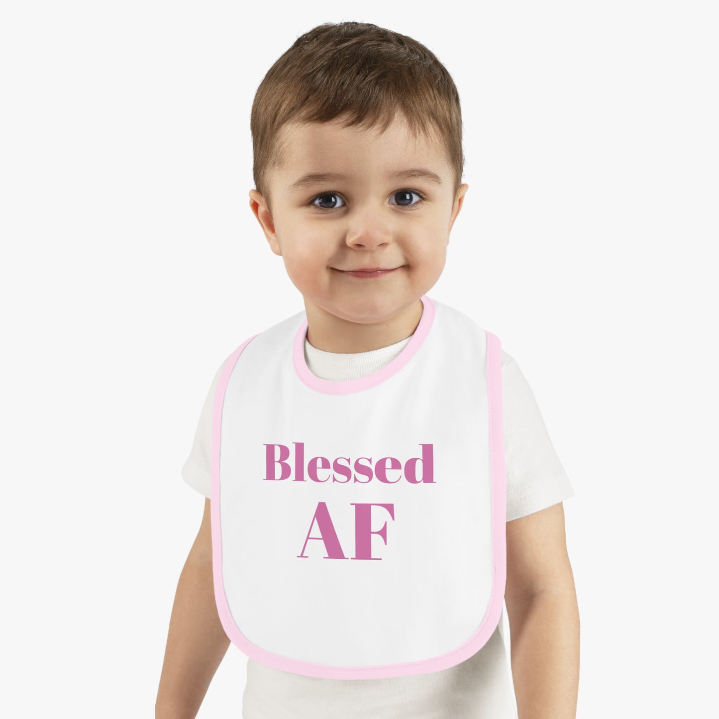 Blessed AF Baby Bib